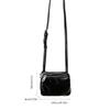 Casual PU Leather Crossbody Bag for Women Girls Phone Bag Small Shoulder Purse