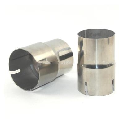 Car Muffler Car Accessories 304 Stainless Steel Pipe Exhaust Pipe Reducer Joint Large To