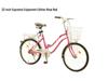 22-inch Unisex Bicycle for Commuting and Student Use - Lightweight, Medium and Large Sizes, Suitable for Cycling