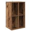 Record Cabinet Reclaimed Wood 44.5 X 36.5 X 74.5 Cm