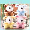Cute Dog Plush Toy For Bags And Key Holders In Vibrant Colors