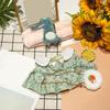 Doll Clothing with Heaband & Shoulder Bag Plush Toy Costume Casual Set for 30cm 1/6 Pretend
