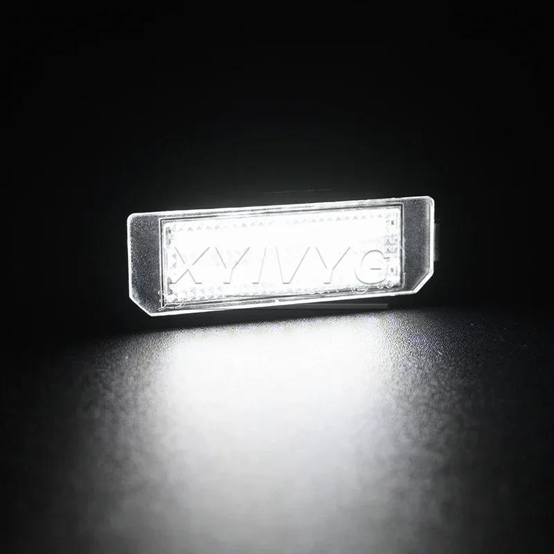 2pc LED Number License Plate Light For Bentley 06 Continental GT 08 Continental Flying Sp For Seat Exeo/ST 09~ Leon/Leon4 06 License Plate Lights 2