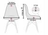 Scandinavian Chair Cover Black Elastic Velvet [21Ec]
