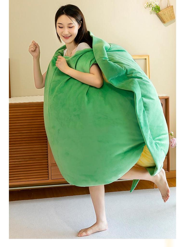 Wearable Turtle Shell Pillow: Doll, Sleeping Bag, Cushion, Birthday Gift