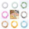 Plastic Roman Circle Modern Plastic Curtain Ring 8 Colors   Home Decor