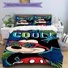 3pcs Mickey Cool 1 Cover+2 Pillowcases, Pillow Inserts Not Included, Machine Washable, All-Season Use, Teen and Adult Rooms120