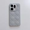 Kawaii Simple Love Tartan Pattern Leather Case For Oppo Find X8 X8s X9 Pro Plus Ultr Full Camera Lens Protection Back Case Cover