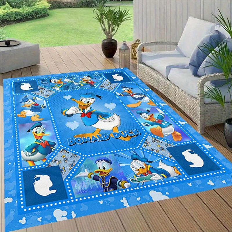 1pc Cartoon Characters Pattern Carpet Area Rug Non-slip Carpet Hand Washable Floor Mat Suitable For Living Room Bedroom Home Decor Room Deco