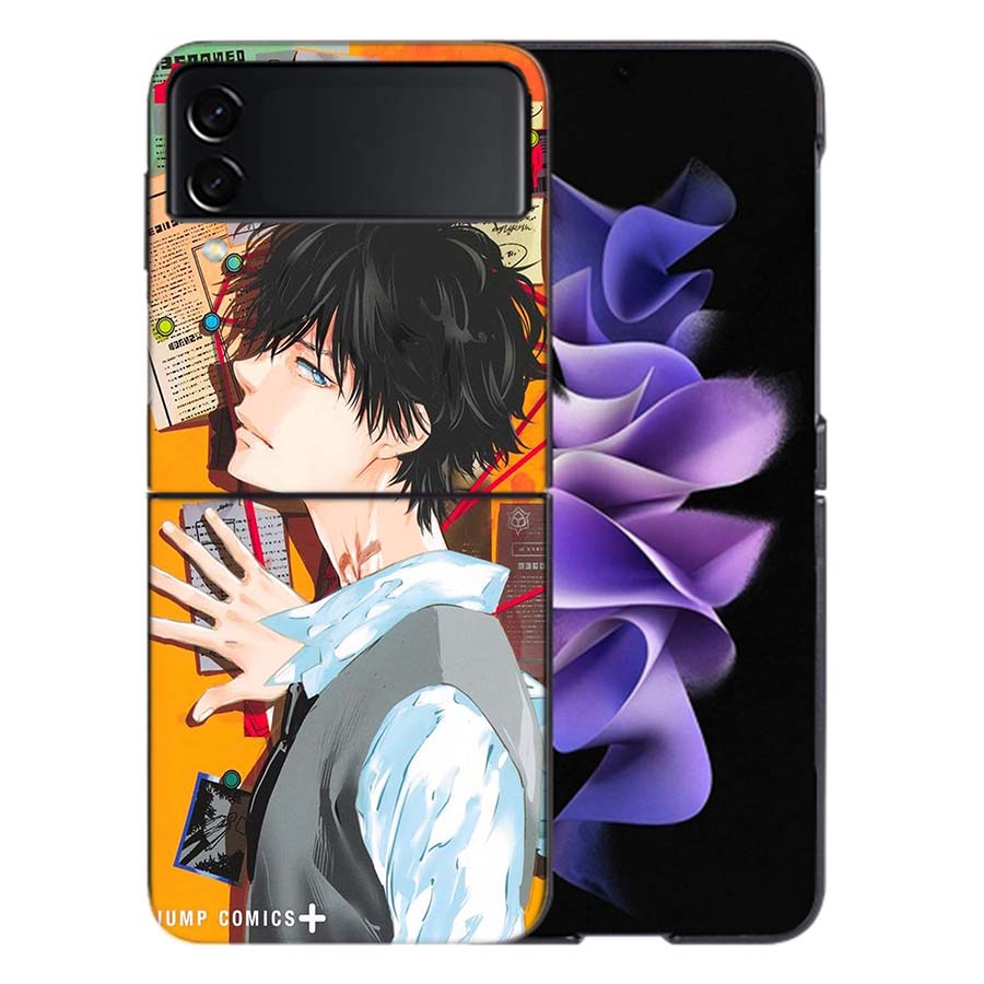 Kamonohashi Ron Coque For Samsung Z Flip7 6 Galaxy Case Shockproof Z Flip5 Z Flip3 4 5G Hard Cover Phone TPU PC Hard Funda