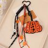 Kreativer Halloween-Kürbis-Anhänger Modischer Leder-Kürbis-Taschen-Anhänger Hochwertiger Gestrickter Schlüsselanhänger-Anhänger Neue Vielseitige Geschenke
