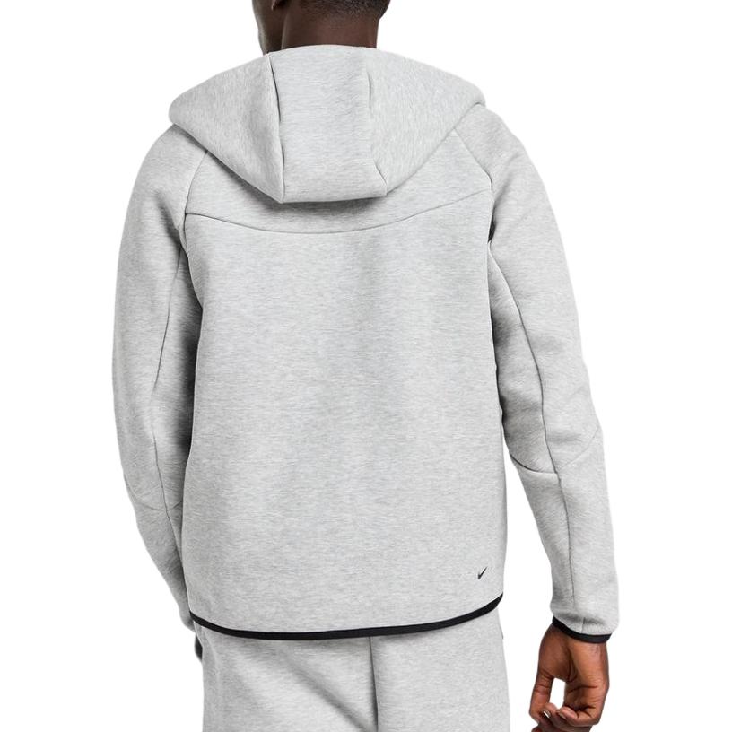 Nike Tech Fleece Full-Zip Windrunner Hoodie Dark Grey Heather/Black Men Outerwear HV0949-063