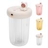 Mini Humidifier USB Desktop Humidifier Double Spray 240ml Tank Capacity Portable Small Humidifier fo