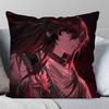 Qiuyuan Anime Wwuthering Waves Pillow Case Fashion Square Pillowcase Bedroom Sofa Room Ins Decoration Leisure