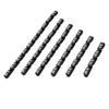 6PCS Articulated Movement Ruler Flexible Jointed Tabletop Board Game Chain Ruler for Measuring Curves and Corners