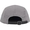 Supreme Washed Chino Twill Camp Cap (26SS) Grey