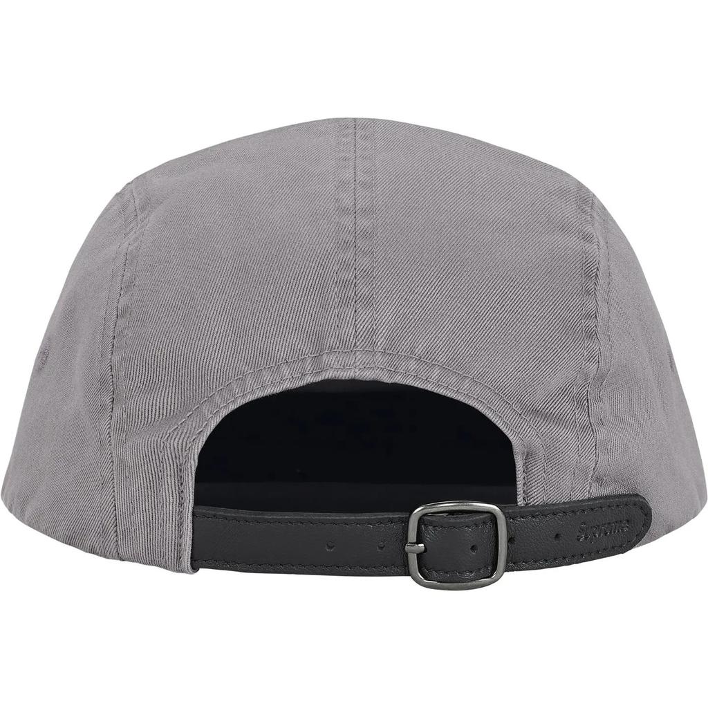 Supreme Washed Chino Twill Camp Cap (26SS) Grey