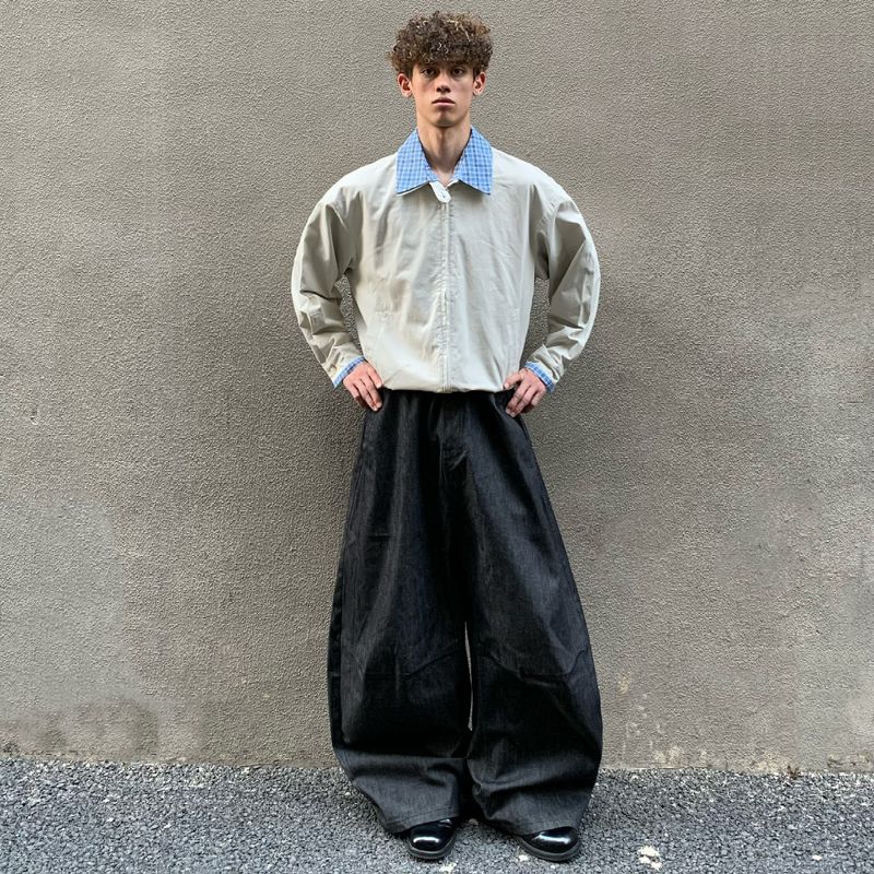 

Cabbage Coke American Retro Plaid Color-Block Fake Two-Piece Jacket Unisex Loose Casual Versatile Jacket Couple Beige XL