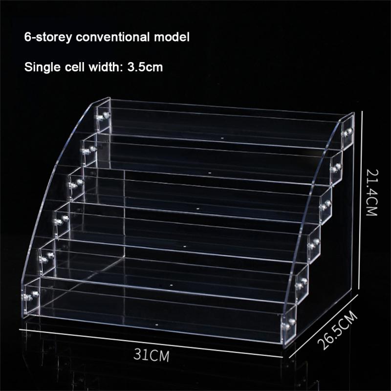 Suport Acrilic de Afișare Raft Scară Figurină Făcută Manual Jucărie Animație Model Mașină Cutie Surpriză Depozitare Parfum Model Suport