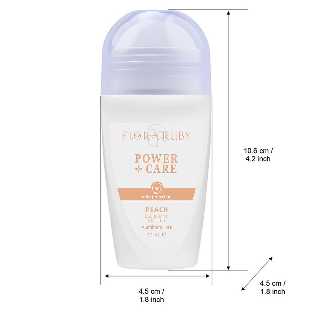 Antiperspirant Deodorant Roll-On 50ml Long-Lasting Dryness with Scent for Sensitive Skin