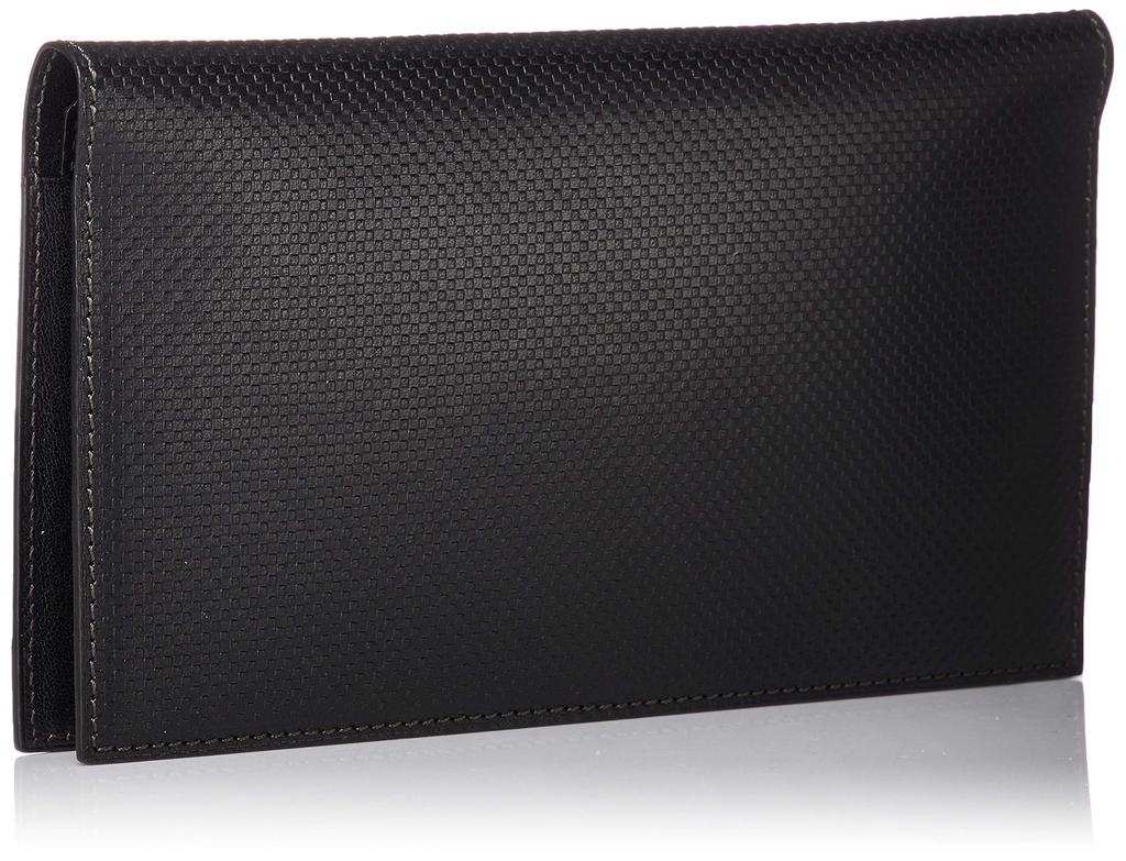 BRIEFING Official Leather Passport Case, BRA193A19, Black/Black