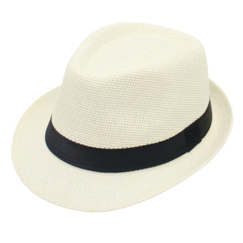 Frühling/Sommer Moderner Zylinder Hutband Trilby Panama Jazzhut Popmusiker Verkleiden Verkleiden