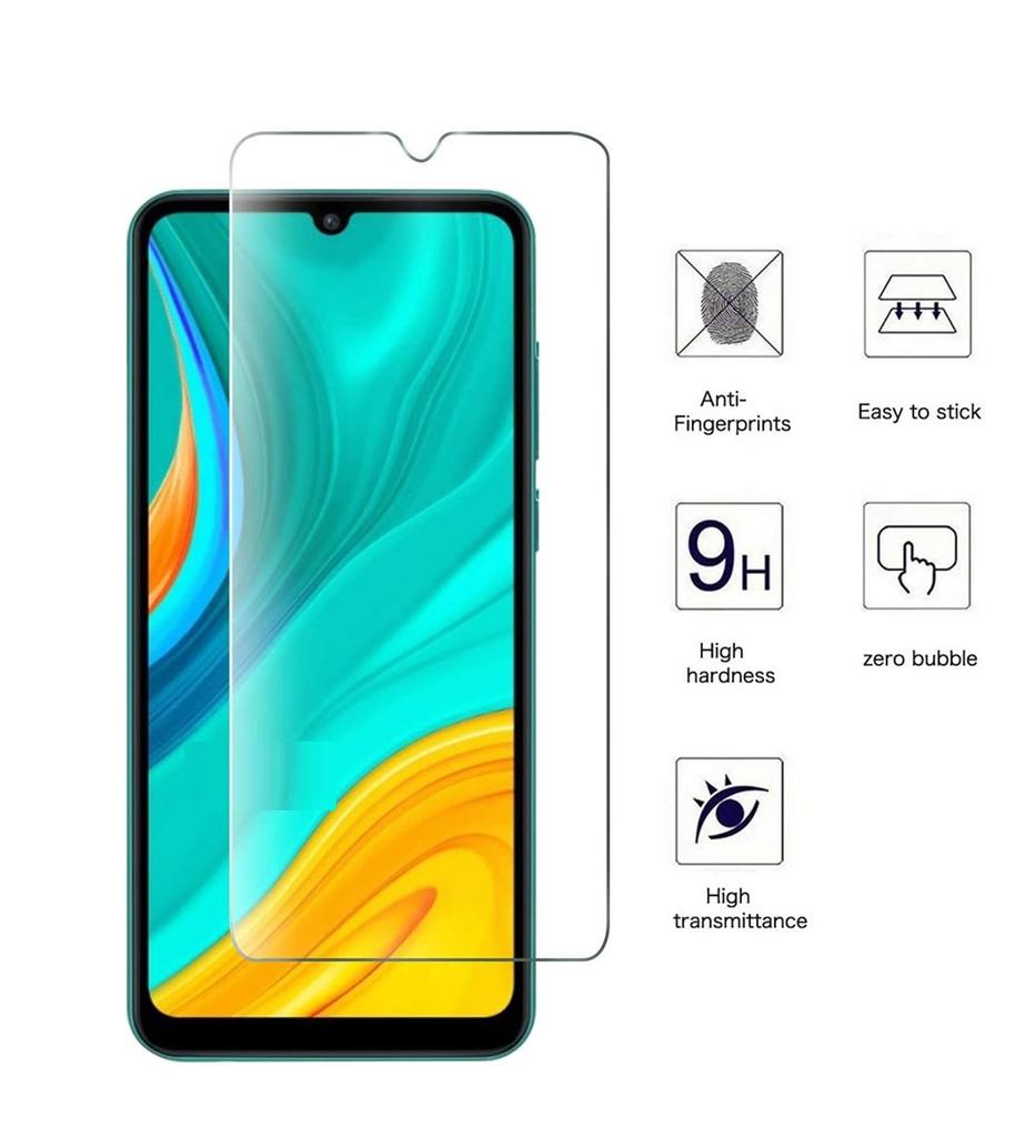 4 Einheiten gehärtetes Glas für Huawei Y6 Y7 Y9 Pro Prime 2019 Glas-Displayschutz