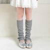 Children's Lightweight Socks Cover Leg Warmer with Ruffled Edges Macaron Color for Girls Spring Summer Wear