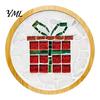 Family Fun Crafting for Christmas Mosaic Coaster DIY Kit, Festive Art Santa Wreath Creative Table Decorations Snowman Pattern, Tile Craft Kit Adults,