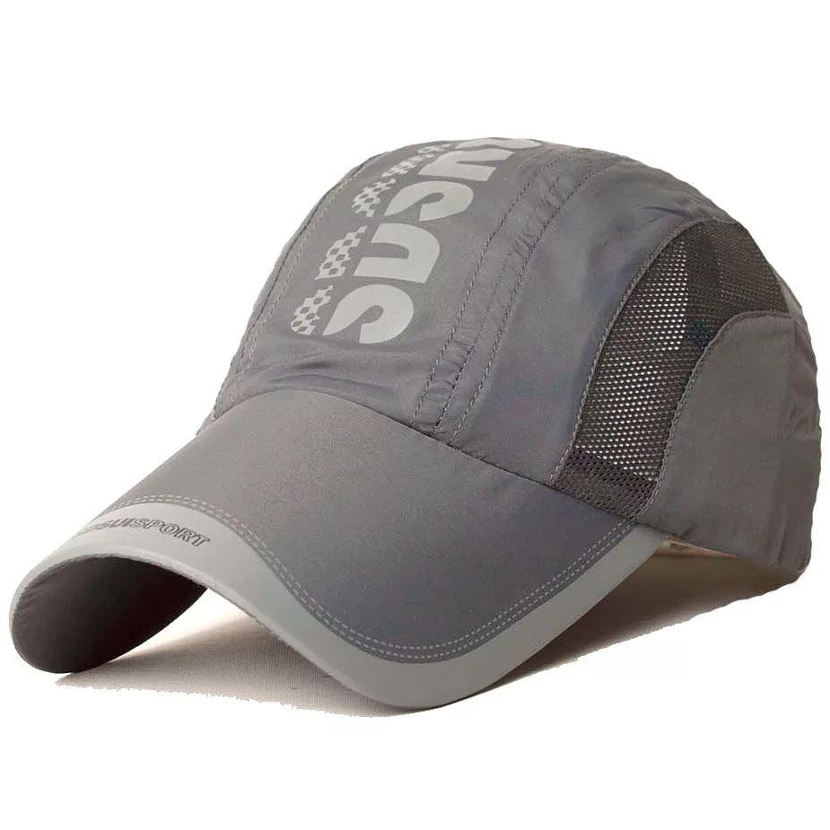 Summer hat men's baseball cap quick-drying outdoor visor sun hat casual thin cap breathable