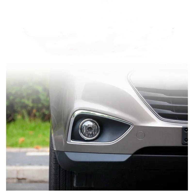 Autozubehör Nebelscheinwerferabdeckung Lampenrahmen Gitter Autozubehör für Beijing Hyundai IX35 2010 2011 2012