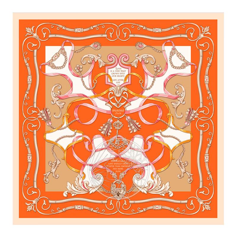 ITARORA Aurora Silk Scarf & Signature Pen Gift Set