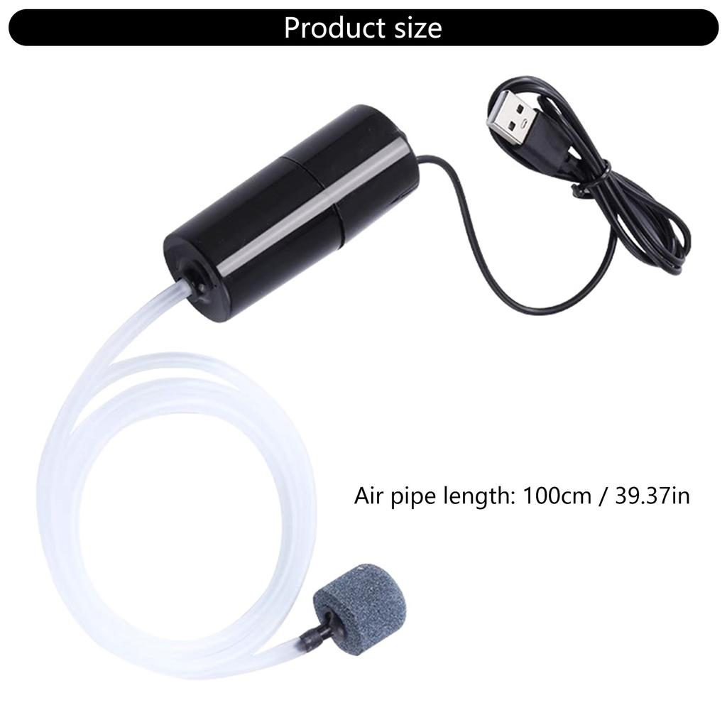 Energy Saving Fish Tank Oxygen Pump USB Power Aerator Air Pumps For Indoor Aquariums And Outdoor Seafood Supply