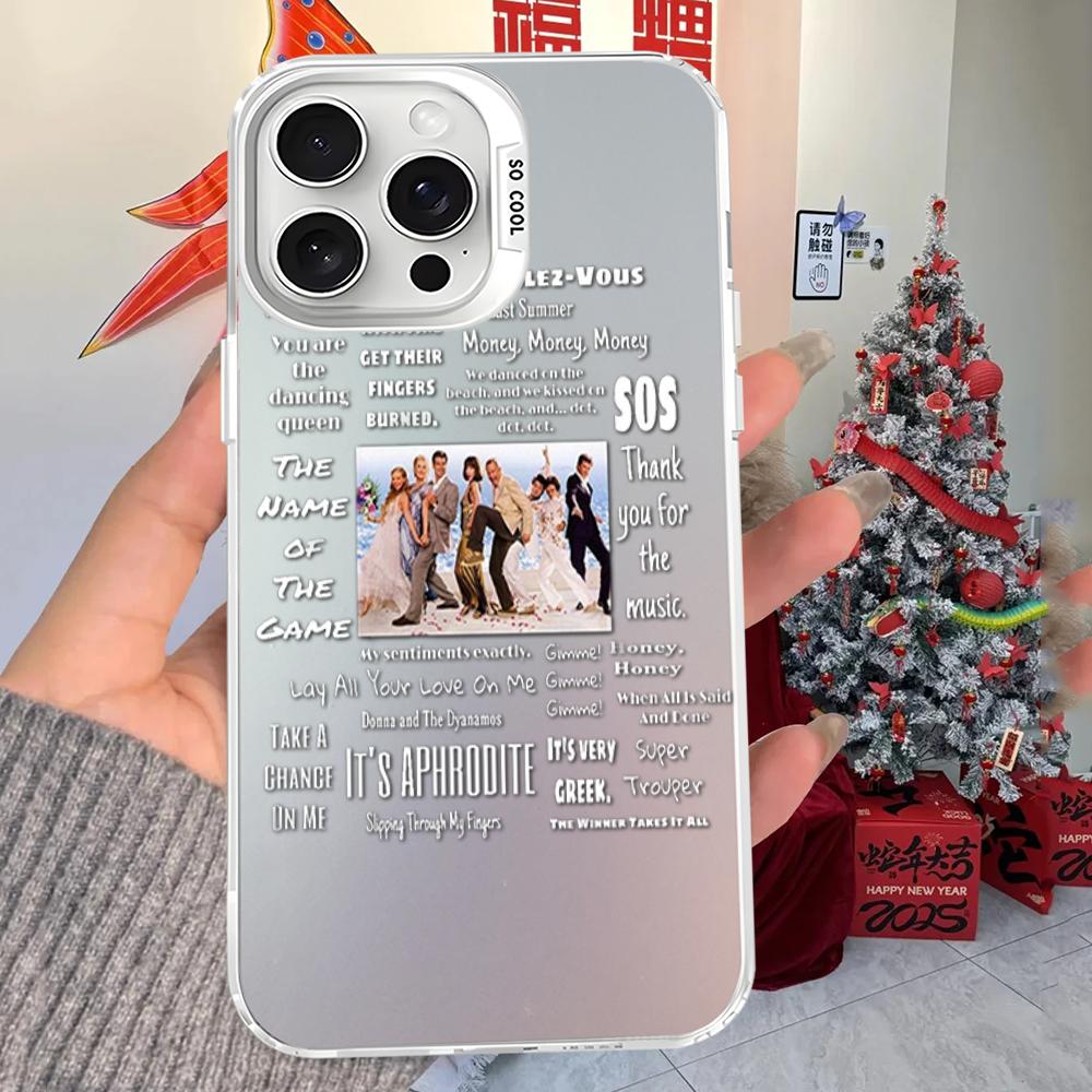 Mamma Mia Phone Case For iPhone 16 15 14 13 12 11 Pro Max X XR XSMAX 8 7 Plus Matte Shockproof Back Cover