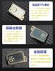 Corolla Key Case Compatible with Toyota Prius Aqua Vitz 86 IQ Mark X Crown SAI Wish Prius Key Cover (White)