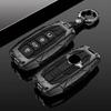 Metal Car Remote Key Cover Case Holder Shell Keyring Chain Fob for Chery Tiggo5X Tiggo 8L 8 Plus Tiggo 7 Pro Omoda 5 Jaecoo J7