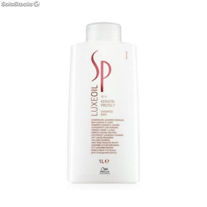 Wella System Professional Luxe Oil Keratine Protect Shampoo 1000ml - shampooing Ã la Keratine