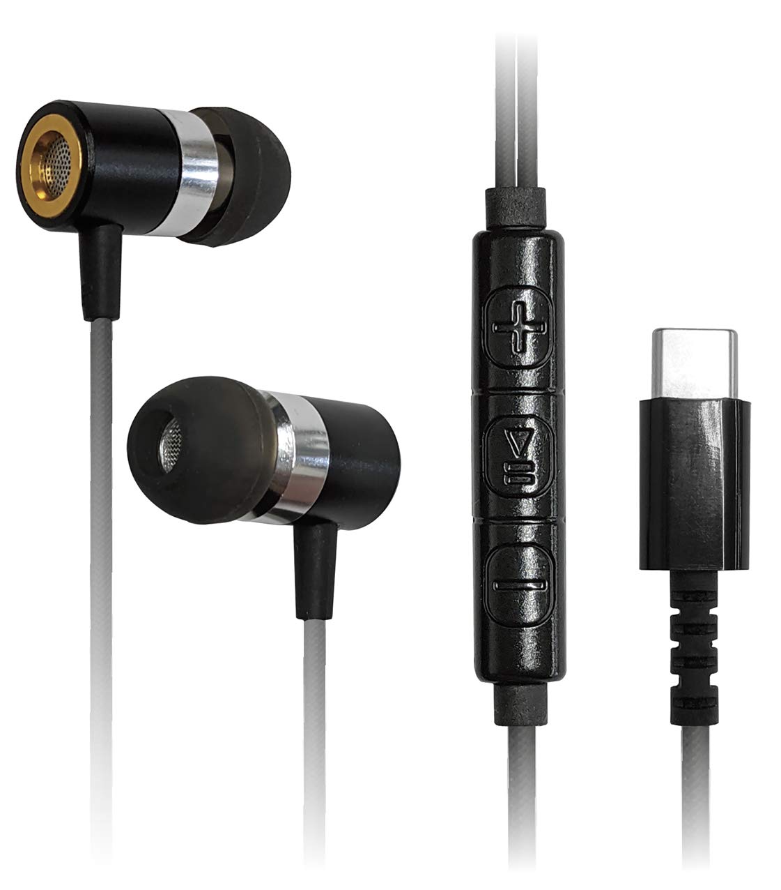 

Kashimura Type-C Earphones, Heavy-Duty, Product Number NAE-223