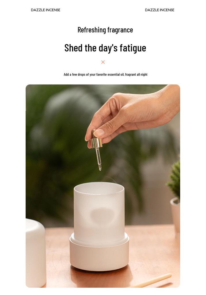 USB Aromatherapy Humidifier: Portable Seven-Color LED Light Hydration Device