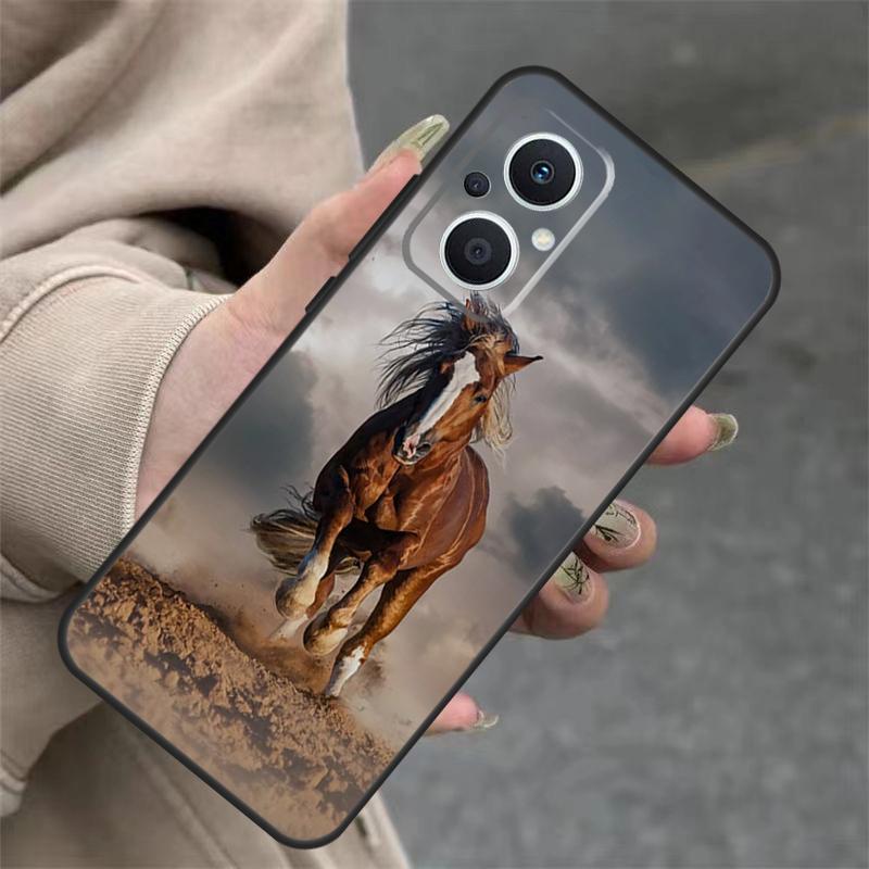 Horses Running Case For OPPO Reno 7 8 Lite 6 5 4 11F 10 Pro 8T 5Z 4Z OPPO Find X6 Pro X2 Neo X3 X5 Lite