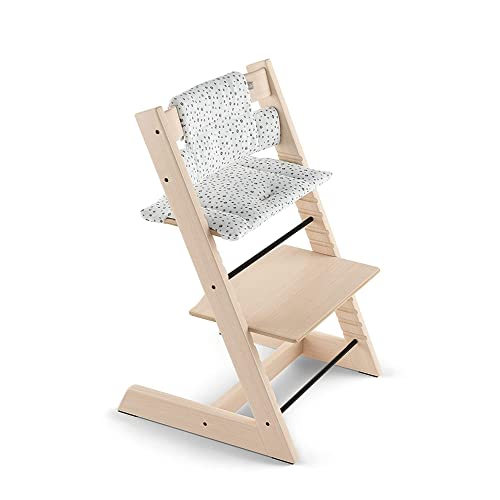 Детский стульчик Stokke с обеденным стулом Tripp Trapp и классической подушкой, Lucky Gray