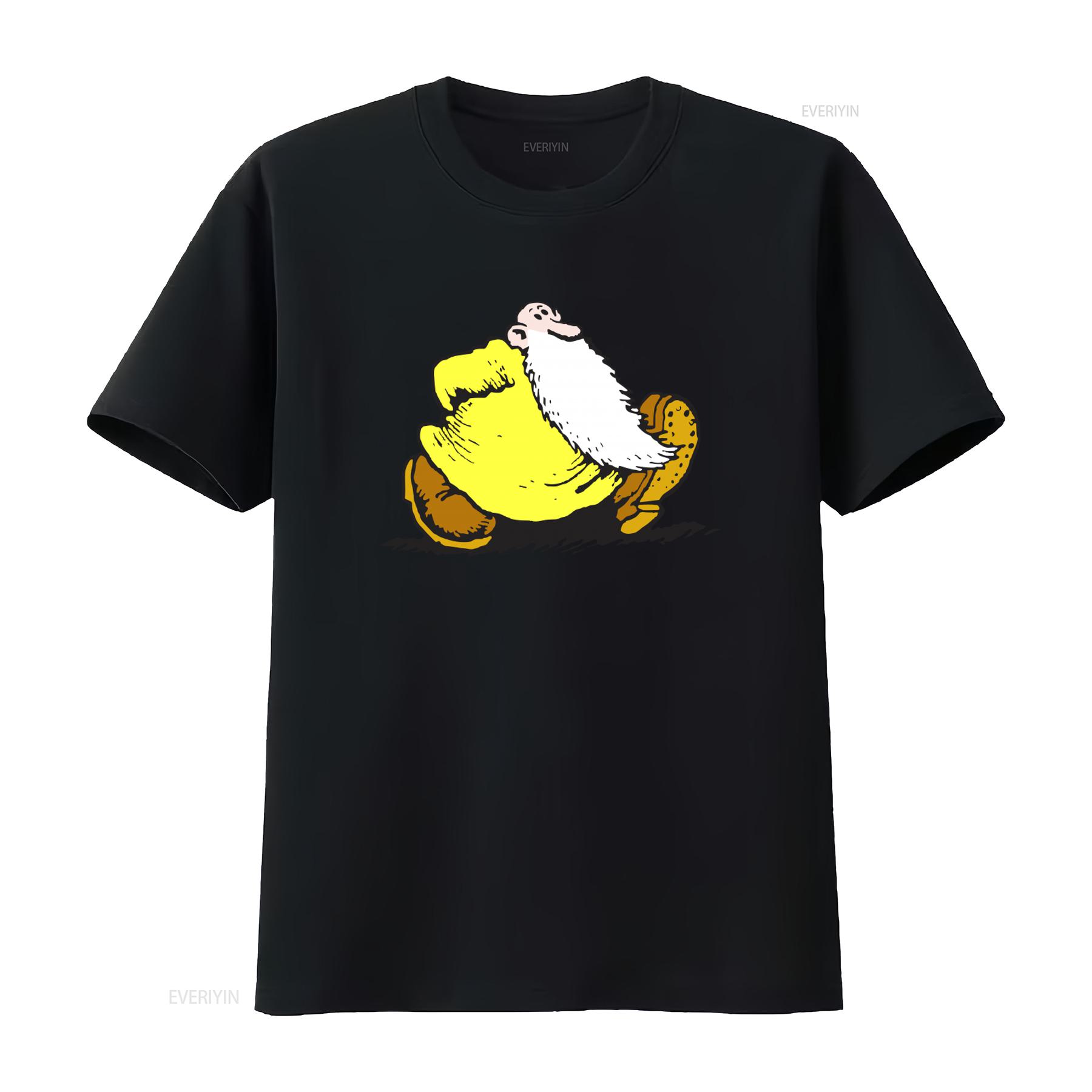 

Mr Natural Natch Walking Robert Crumb RCrumb Comics T Shirt for Unique Print Casual vintage Washed fashion 4XL
