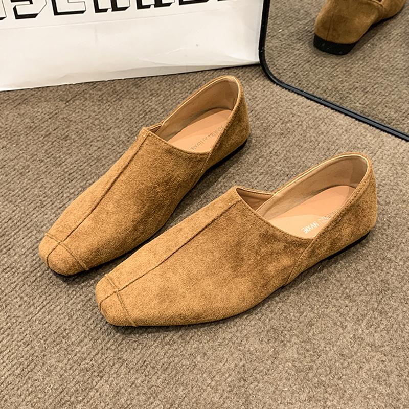 Fashion Flats Loafers Shoes Women Fashion Shallow Sandals Elegant Autumn Designer Woman 2025 New Dress Cozy Casual Sport Chaussure Femme