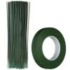 Artificial Flower Wire Set 20cm 2mm with Ground Floral and Flower Arrangement Kit for DIY Crafts (50 Pieces) - Tsumami-zaiku Wire, Long, Diameter,