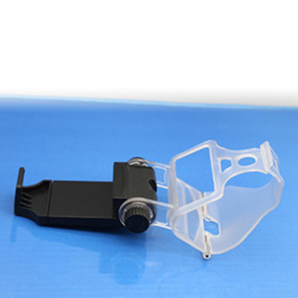Black ABS Adjustable Cell Phone Clip Mount Holder Bracket For PS4 Controller