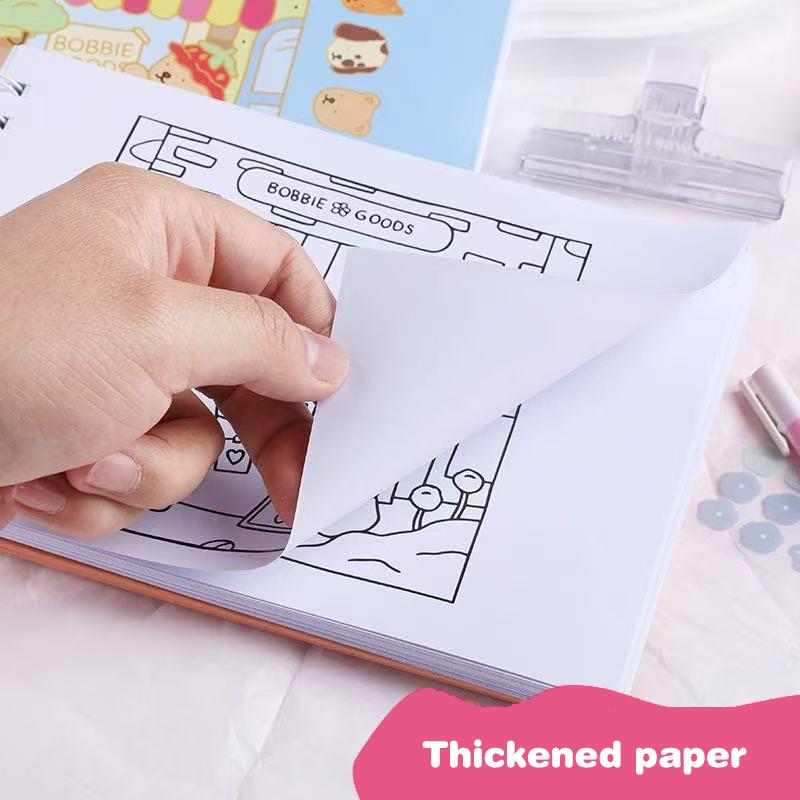 Carte de colorat: Bobbie Goods, Carte de colorat graffiti creativă și interesantă