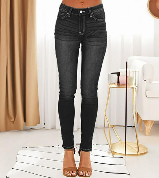 2025 Women's Slim Fit Stretch Small Leg Trendy Long Pants