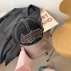 Splicing American Retro Baseball Caps Cotton Peaked Cap Tattered Jeans Sun Hat  Sports