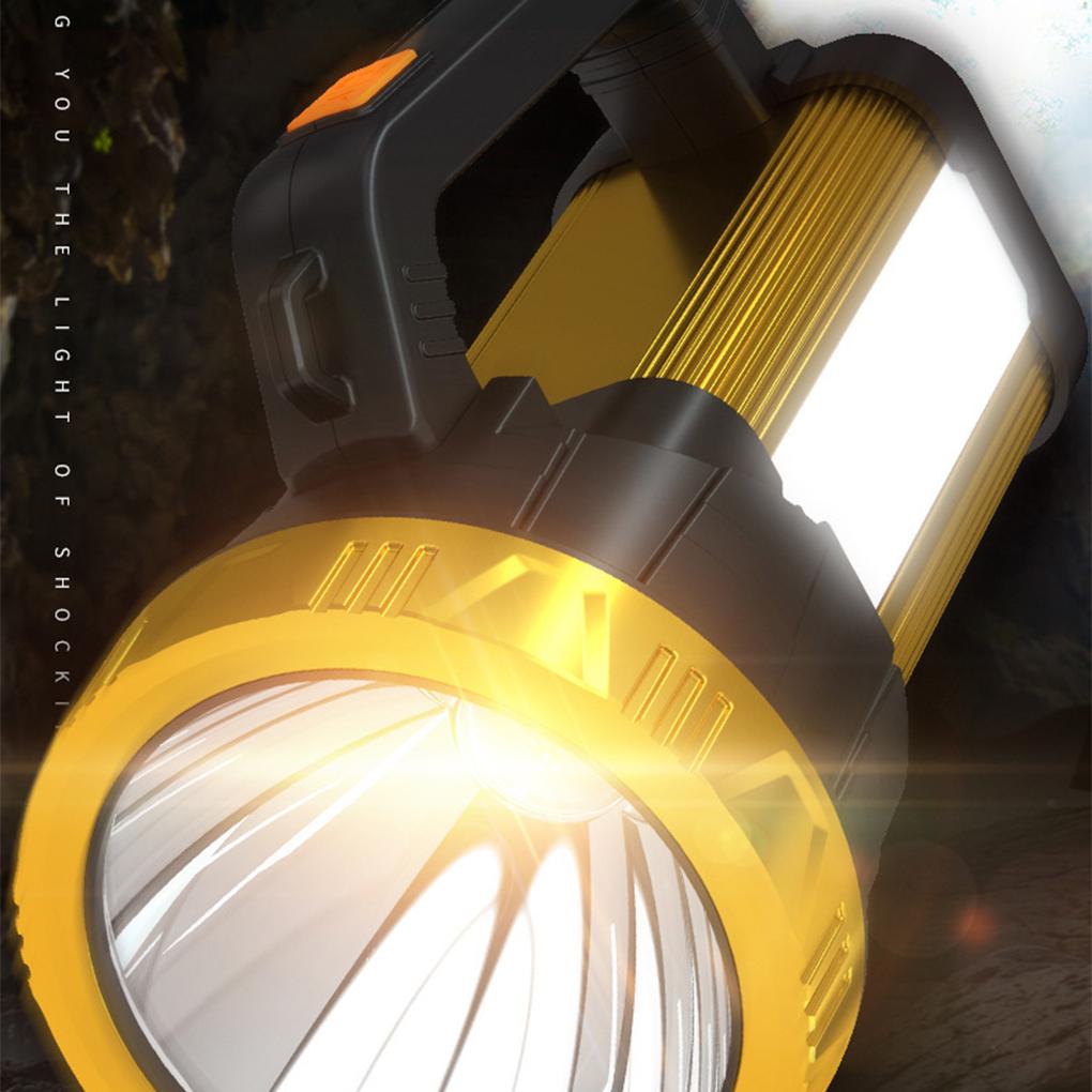 Searchlight Waterproof Powerful Skidproof Multi Modes Flashlight Sturdy Long Range Adjustable Spotlights Camping Hiking