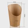 25/50/100pcs 14oz Disposable Egg Cup French Fries Holder Kraft Paper French Fry Cup Snack Dessert Potato Chip Box Party Supplies